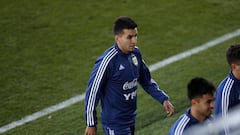 Correa fue suplente contra Marruecos por unas molestias