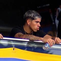 Palacios regresó de Argentina y le dio una sorpresa a Colo Colo