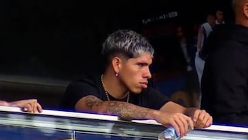 Palacios regresó de Argentina y le dio una sorpresa a Colo Colo