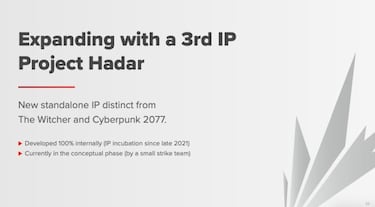 Project Hadar es la nueva saga de CD Projekt tras The Witcher y Cyberpunk