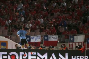 Las mejores imágenes del duelo entre Chile y Uruguay