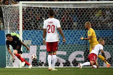 1-1. Mario Mandzukic marcó el gol del empate en el minuto 4.