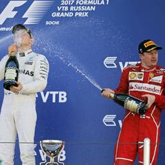 Clasificación del GP de Rusia y así queda el Mundial de F1