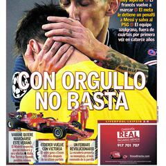 “Con orgullo no basta”… las portadas deportivas de hoy