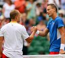 Berdych cae ante Darcis y Tipsarevic vence a Nalbandian