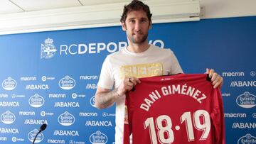23/05/18 PRESENTACION DE DANI GIMENEZ CON EL DEPORTIVO DE AL CORUÑA