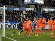 Álex Remiro fue uno de los más destacados de la Real Sociedad en la victoria en Copa frente al Alavés.