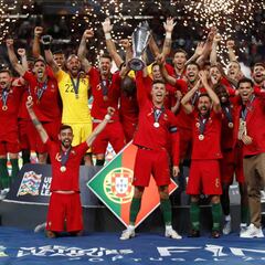 Portugal beat the Netherlands to become inaugural Nations League champions