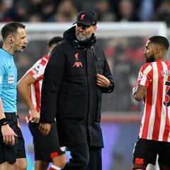 Liverpool boss Jurgen Klopp accuses Brentford of “stretching the rules”