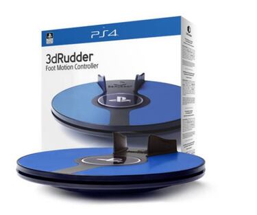 Presentado 3dRudder, el mando por movimiento para PlayStation VR