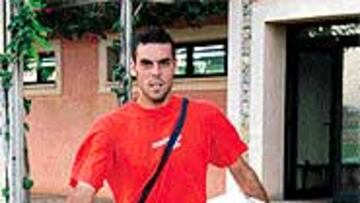 <b>SE LLEVA LAS BOTAS</b>. Novo se llevó las botas del entrenamiento.