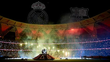 Final de la Supercopa de 2025 entre Real Madrid y Barcelona.