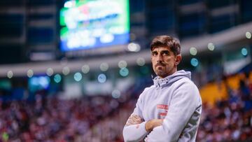 Veljko Paunovic durante el partido Puebla vs Guadalajara, Correspondiente a la Jornada 11 del Torneo Clausura 2023 de la Liga BBVA MX, en el Estadio Cuauhtémoc, el 10 de Marzo de 2023.