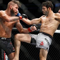 Así queda la pierna de Gilbert Meléndez tras una pelea de UFC