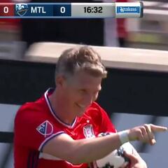 Schweinsteiger debuta en la MLS con gol en su primer partido