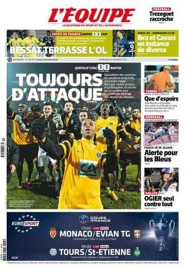 Portadas de la prensa deportiva