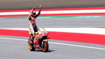 Pole M&aacute;rquez en Austria.