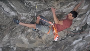 Jorge Díaz-Rullo en 9b/+ de Flatanger