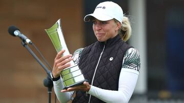 Sophia Popov, de caddie a ganar el British en una semana