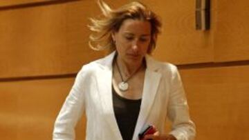 Marta Dom&iacute;nguez, que est&aacute; suspendida cautelarmente, es senadora por Palencia del PP.
 