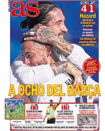 Las portadas de AS de noviembre