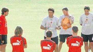 <b>TRASCENDENTAL. </b>Luis García se juega el cargo en el partido que mañana le enfrentara al conjunto murciano del Lorca.