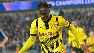Dortmund left it late to resolve their Champions League opener against Club Brugge, scoring three goals in the last 15 minutes - two of them from Bynoe-Gittens.