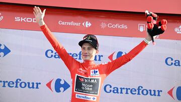 Vingegaard: “Siempre soñé ganar La Vuelta, es algo increíble”