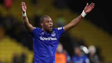 Sidib&eacute;, con el Everton. 