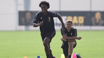 Cuadrado, con posibilidades de ser titular ante Frosinone