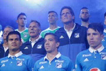 Millonarios presentó su nueva camiseta y su plantilla para este 2017