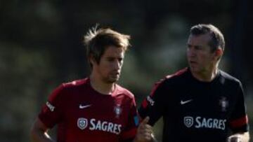 Fábio Coentrao vuelve a correr; Cristiano y Pepe, en el gimnasio