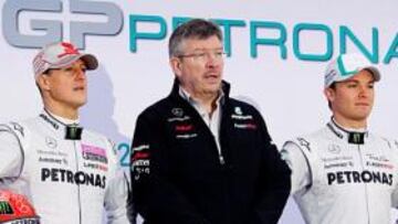 Mercedes presentó su MGP W02 en el Ricardo Tormo.