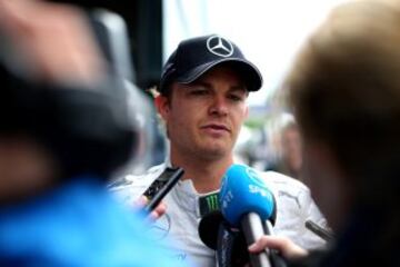 Nico Rosberg durante los entrenamientos libres para el Gran Premio de Austria de Fórmula Uno en el circuito de Red Bull Ring 