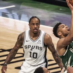 Antetokounmpo vuelve a asustar