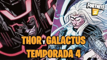 Fortnite Temporada 4 Nexus: Todas las páginas del cómic Thor VS Galactus