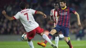 Cesc: "Sufrimos para marcar y ellos nos hacen gol con poco"