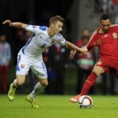 Cazorla: "Piqué defiende a España como el que más"