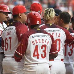 Casi llegan a los golpes Diablos Rojos y Tigres