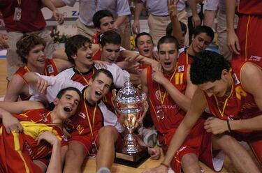 La mitad de los jugadores de la Selecci¨®n fueron j¨²niors de oro