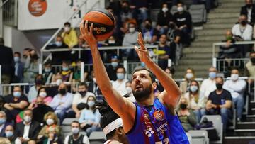 18/02/22  PARTIDO BALONCESTO BASKET 
 COPA DEL REY 2022 JORNADA 01 CUARTOS GRANADA
 BARCELONA - BAXI MANRESA 
 NIKOLA MIROTIC