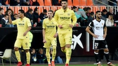 Valencia 0-1 Villarreal: fecha 17 de LaLiga