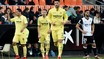 En vivo Valencia vs Villarreal, por la Liga de España