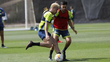 Entrenamiento de pretemporada de Las Palmas