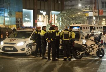 La ciudad ha sido ‘tomada’ por 800 agentes.