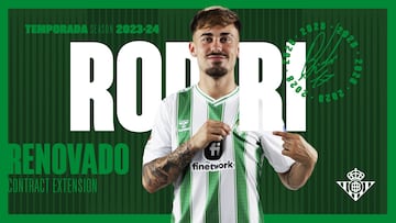 Rodri, renovado.