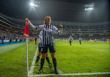 La goleadora del Apertura 2018 es sin duda alguna una de las jugadoras a seguir, pues con sus 13 dianas en el campeonato, la veterana futbolista se apunta para volver a guiar a las Rayadas a la Liguilla de la Liga MX Femenil.