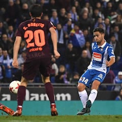 Resumen y gol del Espanyol 1 - Barcelona 0 de La Copa del Rey