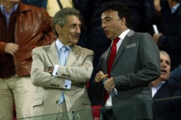 Palco. Carlos Mouriño y Quique Pina.