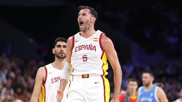 Rudy Fernández, durante su participación con España en sus sextos Juegos Olímpicos.